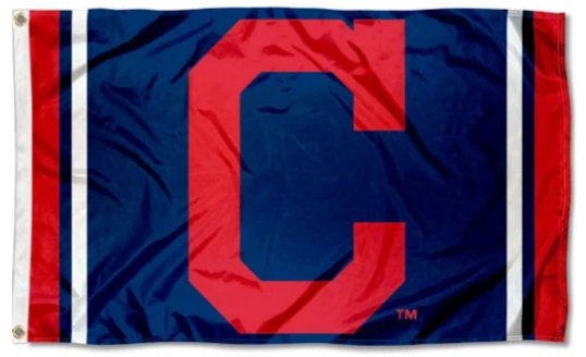 Cleveland Indians Sport flag 3X5Ft Banner USA Polyester with Brass Grommets