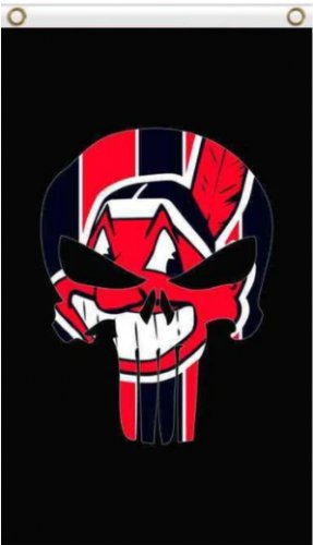 Cleveland Indians flags 90x150cm Banner USA Polyester with Brass Grommets