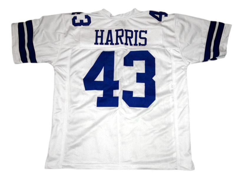 Cliff Harris Jersey #43 Custom Unsigned Football Stitched White