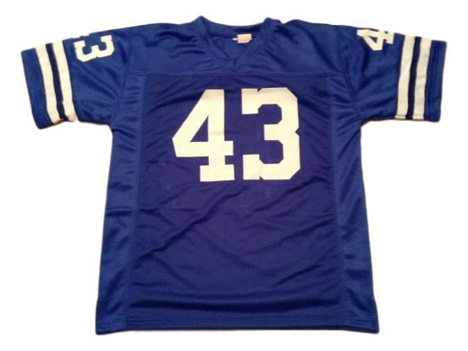 Cliff Harris Jersey #43 Custom Unsigned Football Stitched Blue