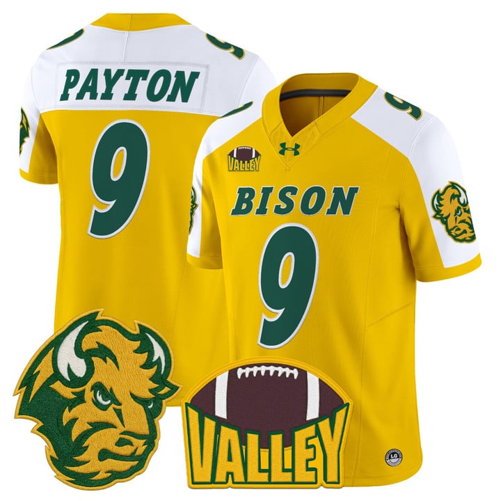 Cole Payton Jersey #9 North Dakota State Bison 2025 Limited Stitched