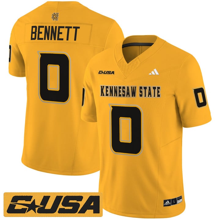 Coleman Bennett Jersey #0 Kennesaw State Owls 2025 Vapor Stitched