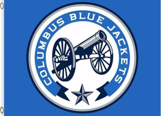 Columbus Blue Jackets US Flag 3X5Ft Polyester Digital Print Banner USA