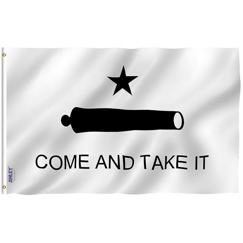 Come And Take It Flag - Gonzales Historical Flag with Brass Grommets 3X5Ft Banner USA