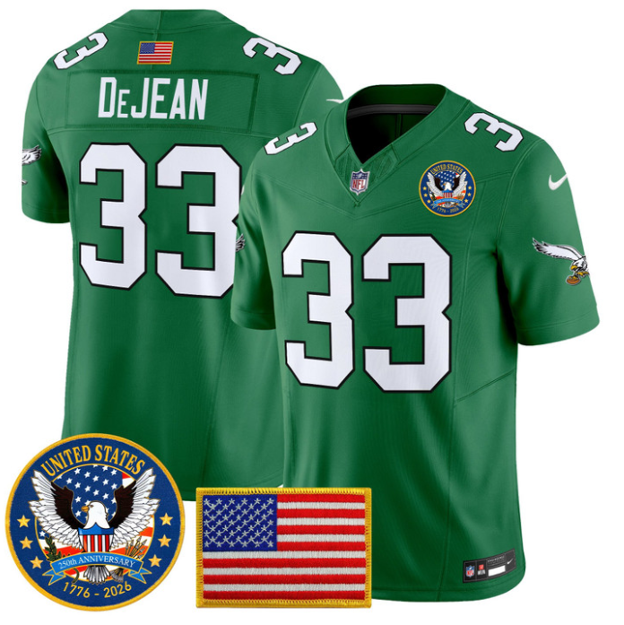 Cooper DeJean Jersey #33 United States 250th Anniversary Stitched