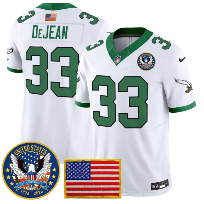 Cooper DeJean Jersey #33 United States 250th Anniversary Stitched