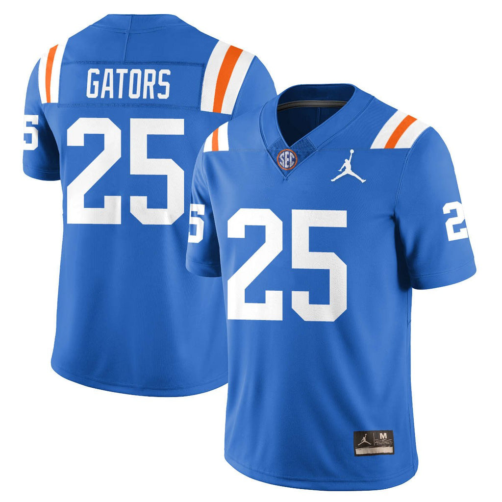 Cormani McClain Jersey #25 Florida Gators Bring Back 1960s Throwback Blue