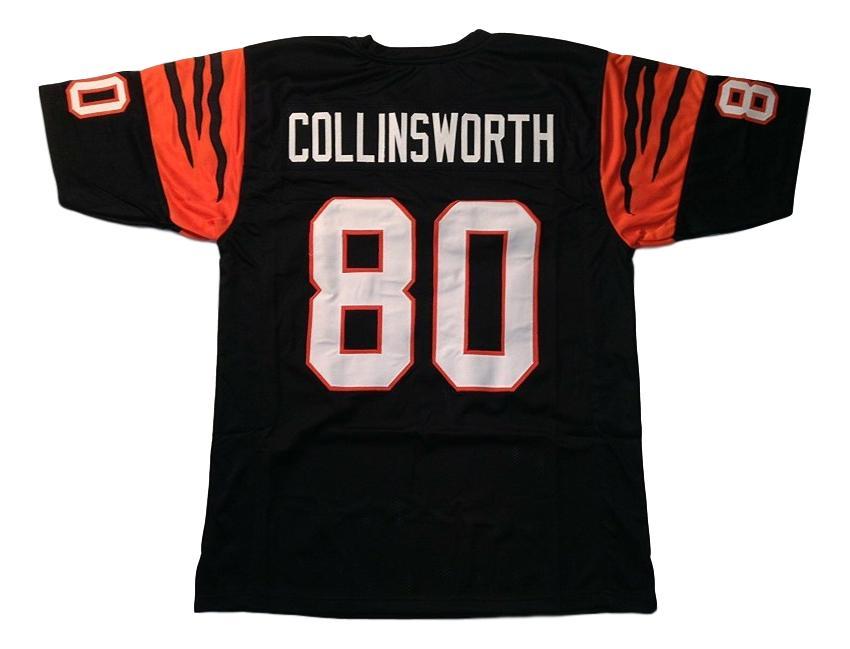 Cris Collinsworth Jersey #80 Custom Unsigned Football Stitched Black