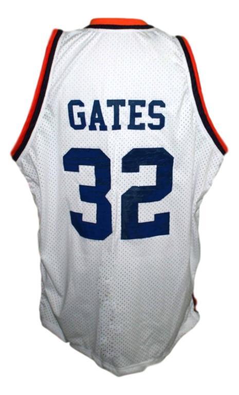 Curtis Gates Jersey #32 Hoop Dreams Colby Basketball White