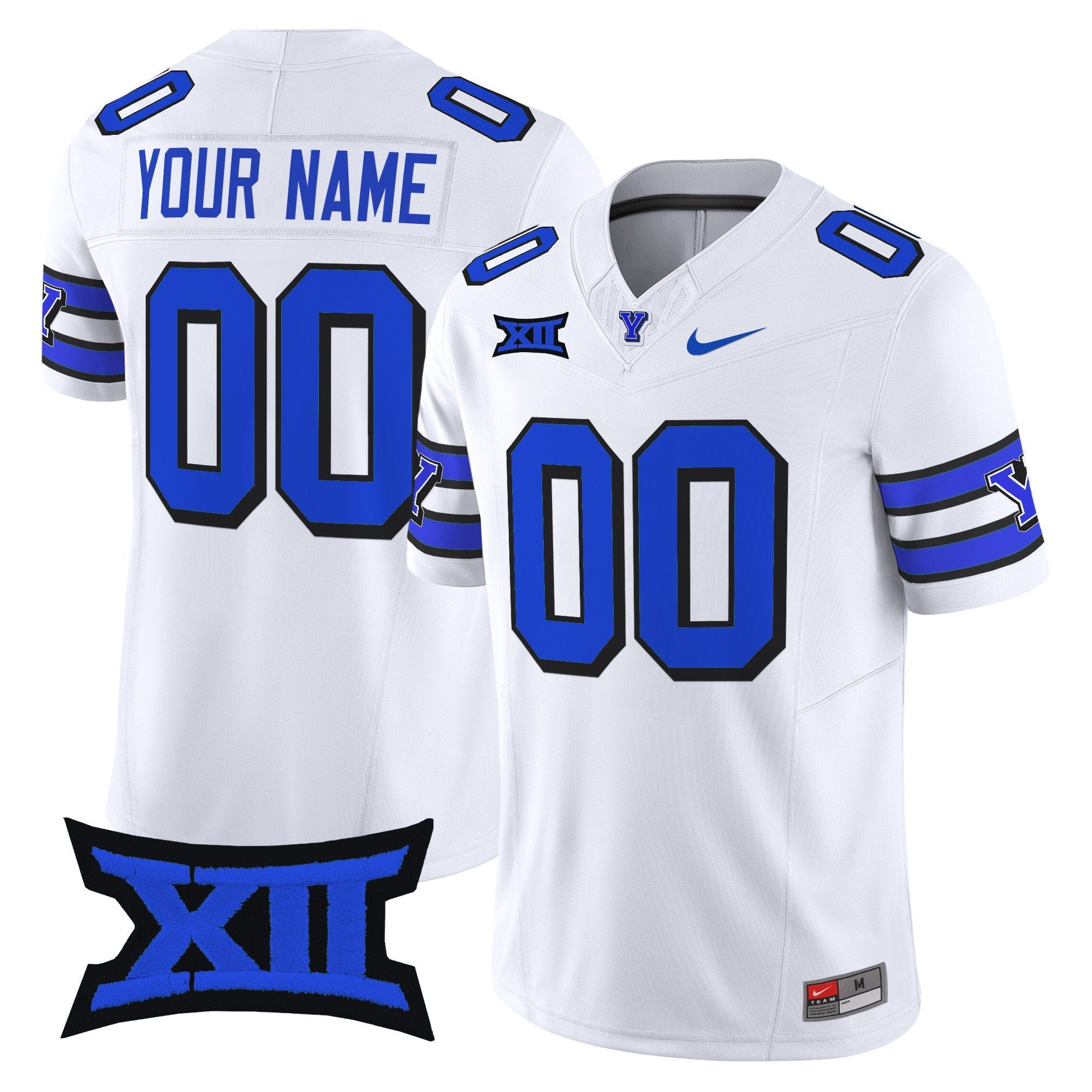 Custom BYU Cougars Jersey Name, Number 2025 Vapor Limited Stitched Black Alternate