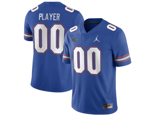Custom Florida Gators Blue Football Jersey