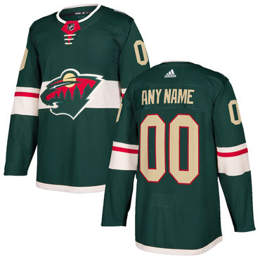 Minnesota Wild Custom Black Team Logos Fashion Jersey