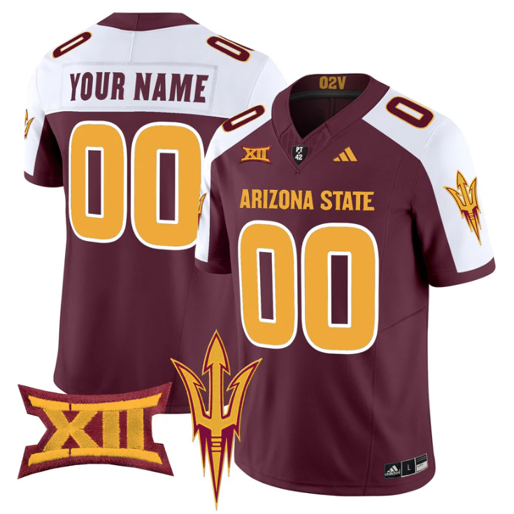 Custom Arizona State Sun Devils Jersey 2025 Vapor Limited Stitched