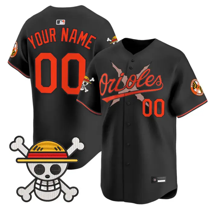 Custom Baltimore Orioles Jersey Name, Number One Piece Premier Stitched
