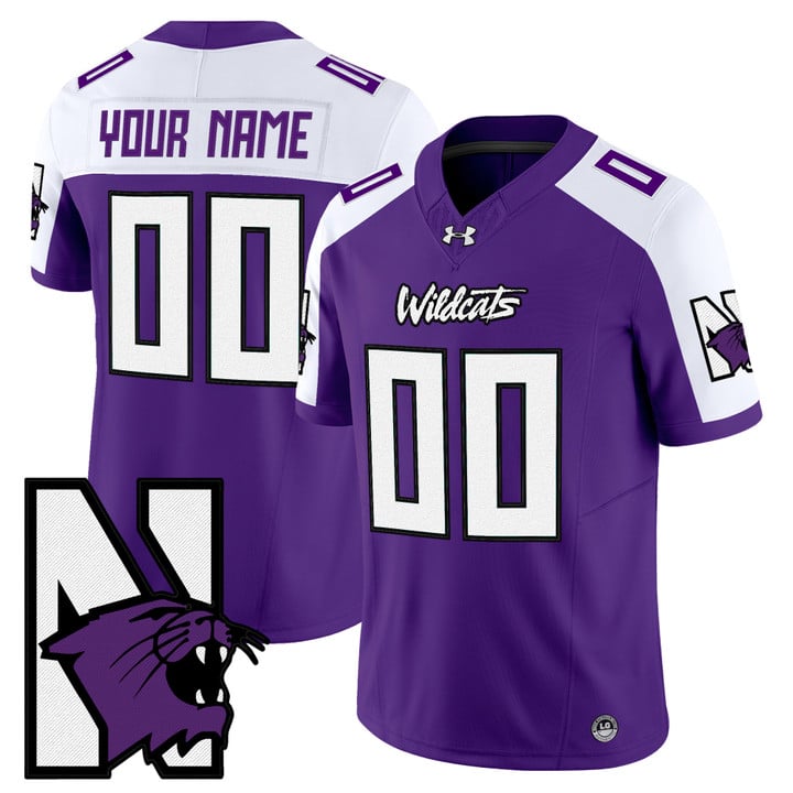 Custom Northwestern Wildcats Jersey Name, Number Honoring 95 Stitched