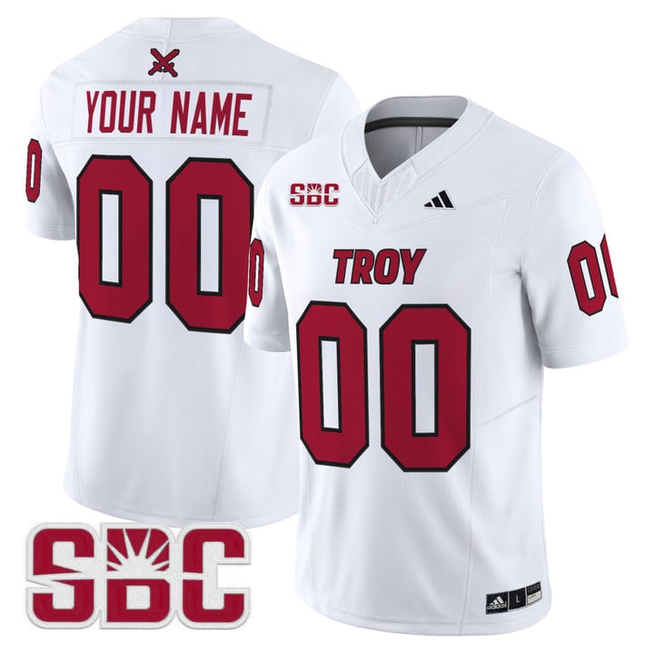 Custom Troy Trojans Jersey Name, Number 2025 Vapor Limited Stitched