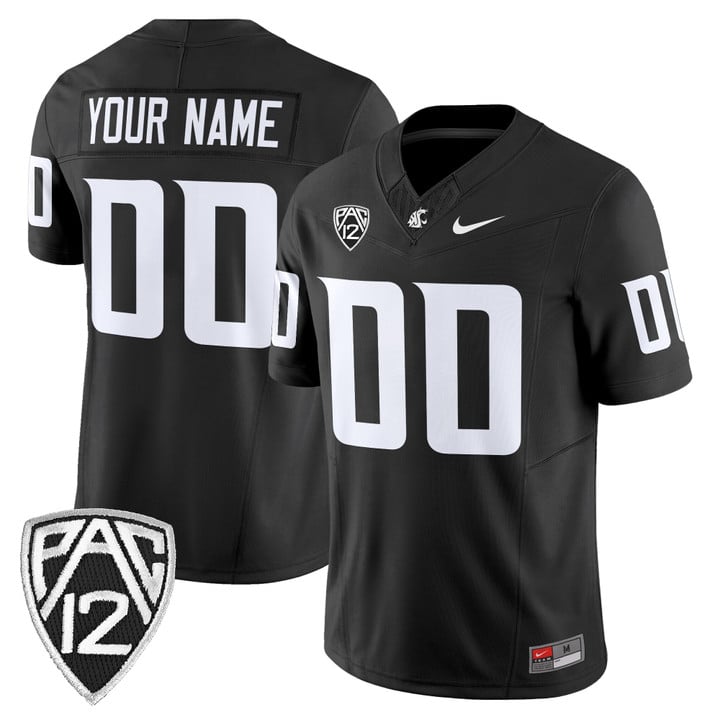 Custom Washington State Cougars Jersey Name, Number 2025 Limited Stitched