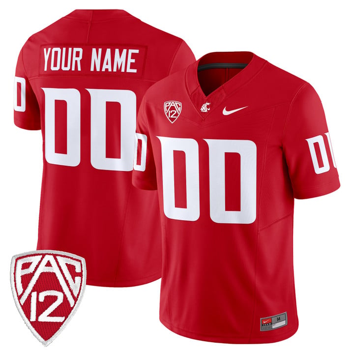 Custom Washington State Cougars Jersey Name, Number 2025 Limited Stitched