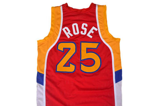 Derrick Rose Jersey #25 Mcdonald's All American College Basketball Red
