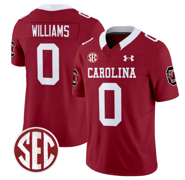 Debo Williams Jersey #0 South Carolina Gamecocks Football 1980 Throwback Vapor Limited Garnet