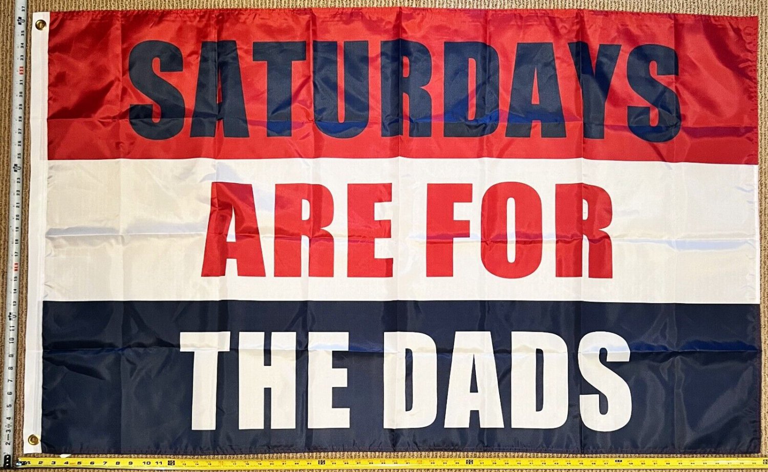 Dad Flag Dad Sports Hunt Man Cave College Dorm Room Sign USA 3x5'