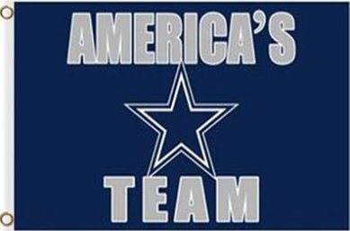 Dallas Cowboys American's Flag 3X5 Ft Polyester Banner USA 90x150cm