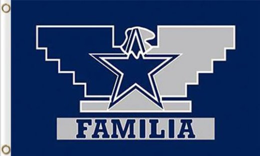 Dallas Cowboys Familia Flag 3X5  Polyester Banner USA 90x150cm
