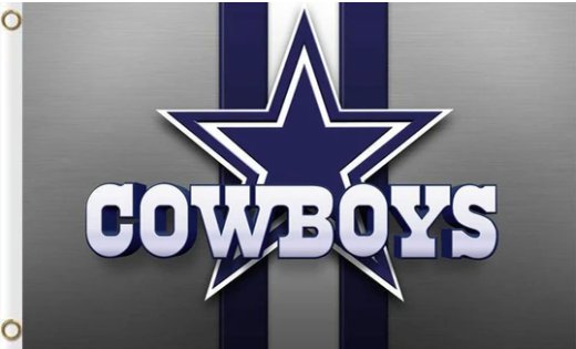 Dallas Cowboys Logo Flag 3X5 Ft Polyester Banner USA 90x150cm