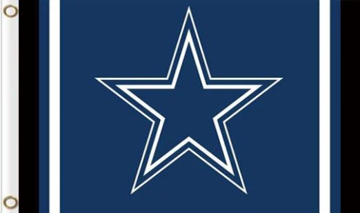 Dallas Cowboys National Football Flag 3X5 Ft Polyester Banner USA 90x150cm