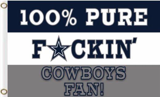 Dallas Cowboys National Football Sport Team Flag 3X5 Ft Polyester Banner USA 90x150cm
