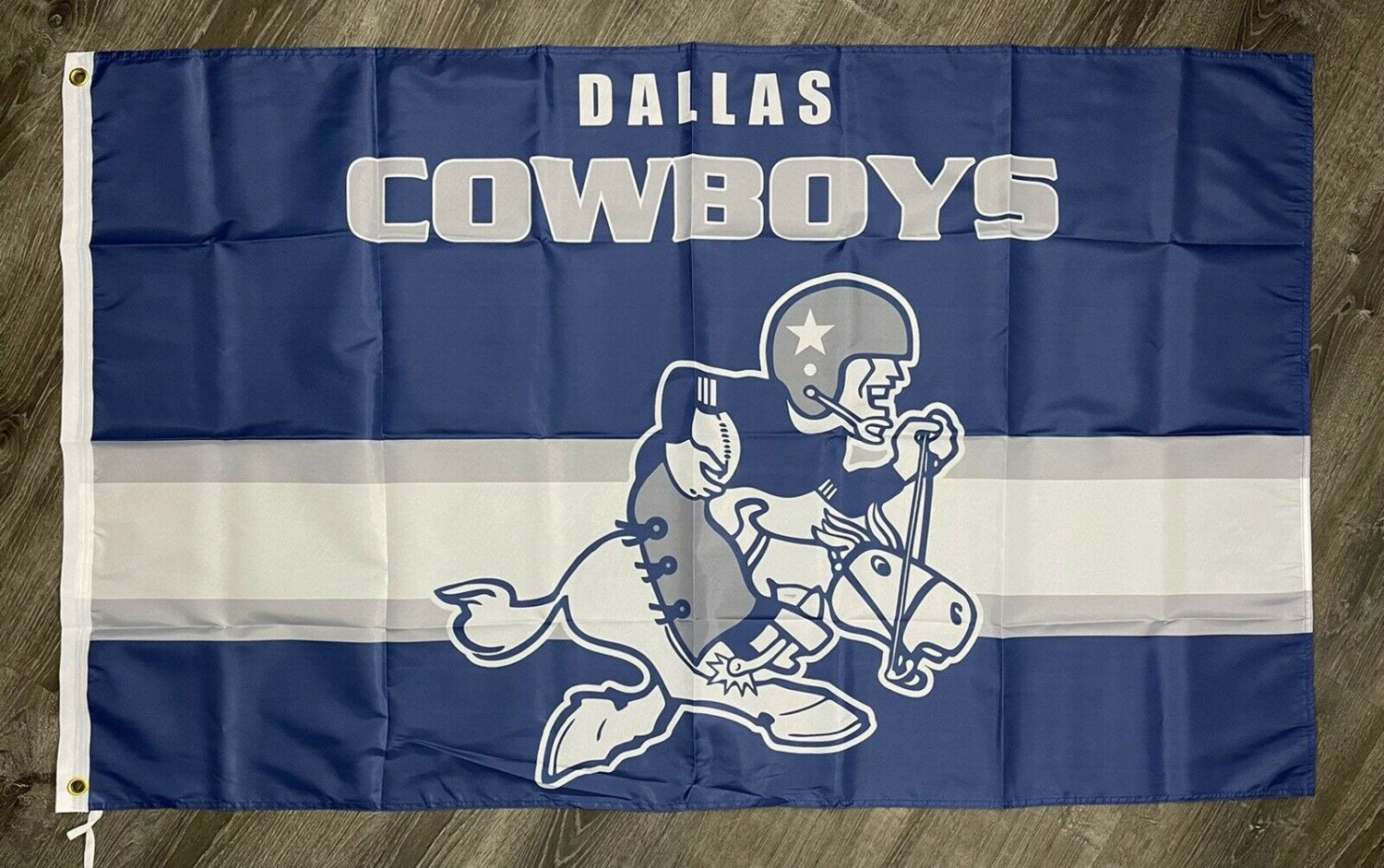 Dallas Cowboys Retro Style Football Flag 3x5 ft Sport Banner Man-Cave Garage