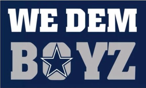 Dallas Cowboys We Dem Boys Flag 3X5 Ft Polyester Banner USA 90x150cm