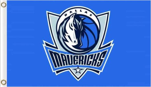 Dallas Mavericks Team Flag 3X5Ft Polyester Banner USA Digital Print
