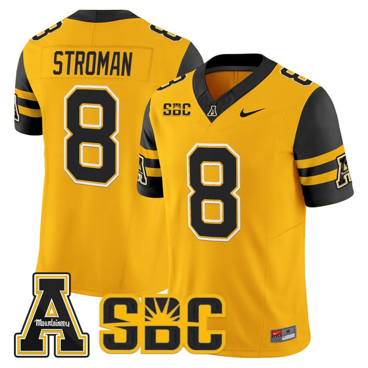 Dalton Stroman Jersey #8 App State Mountaineers 2025 Vapor Limited Stitched