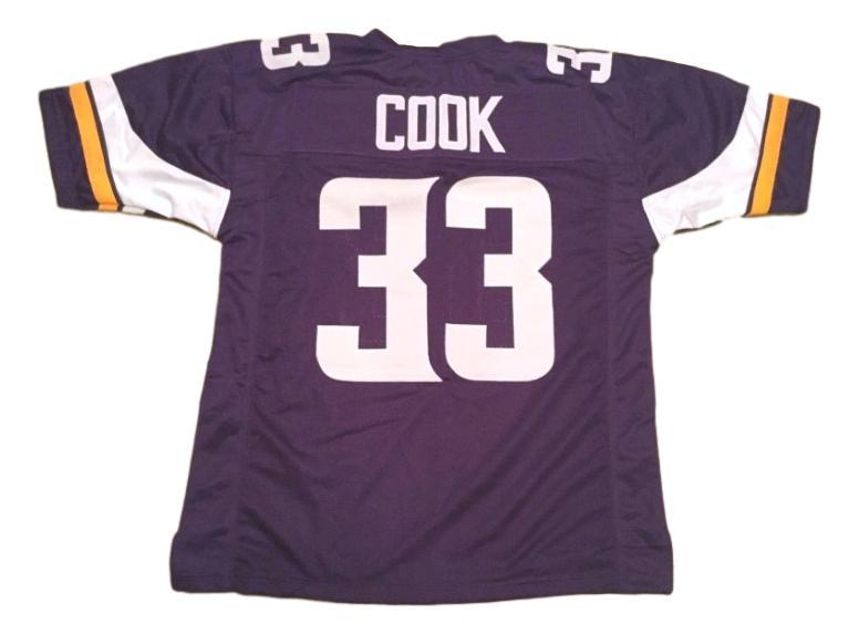 Dalvin Cook Jersey #33 Custom Unsigned Football Stitched Purple
