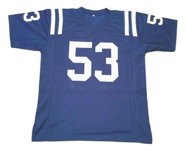 Darius Leonard Jersey #53 Custom Unsigned Football Stitched Blue