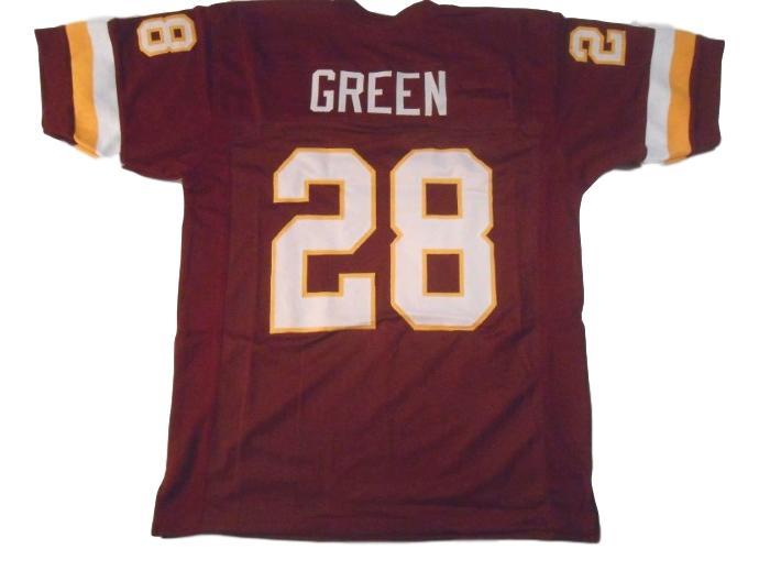 Darrell Green Jersey #28 Custom Unsigned Football Stitched Brown
