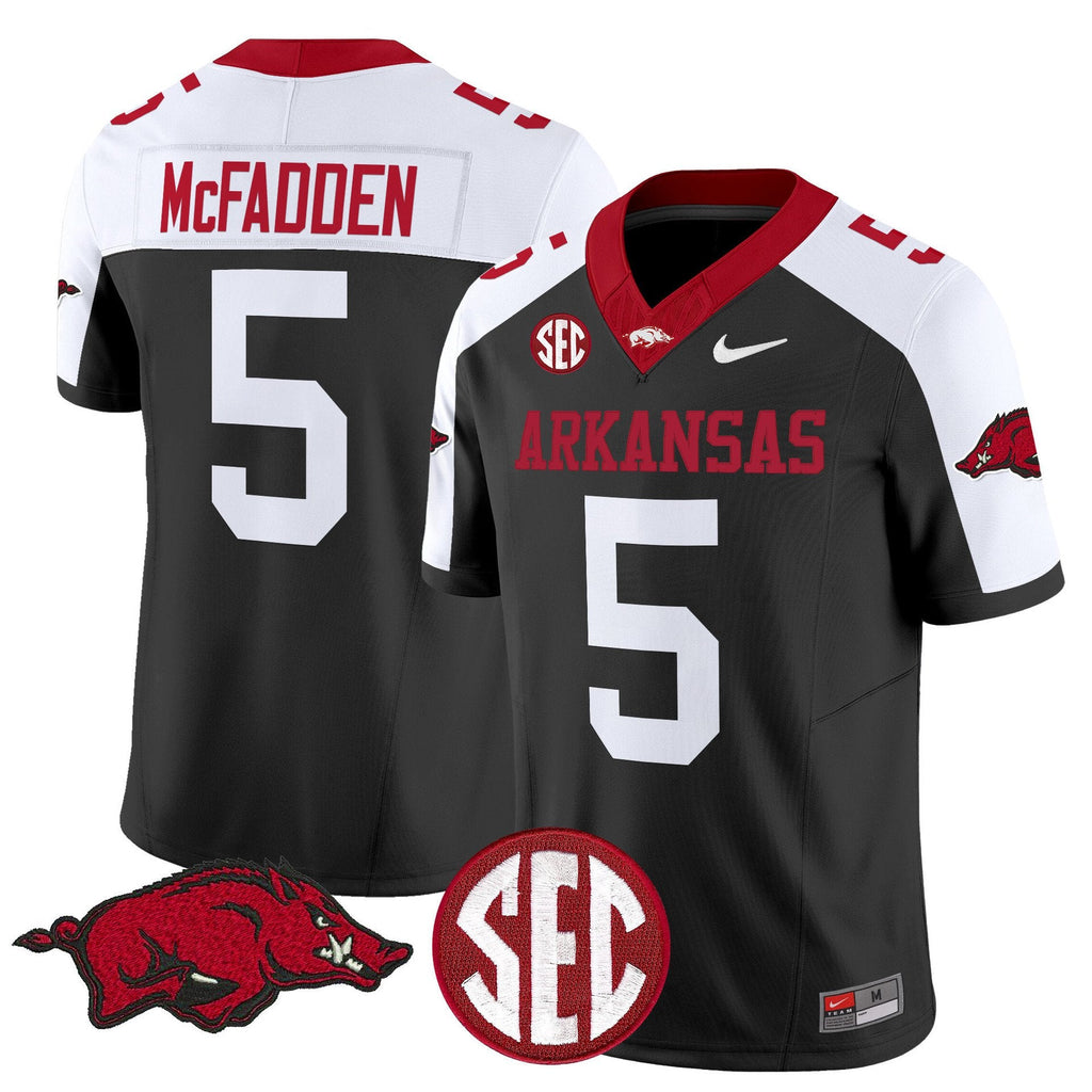 Darren McFadden Jersey #5 Arkansas Razorbacks Limited Stitched Black Alternate