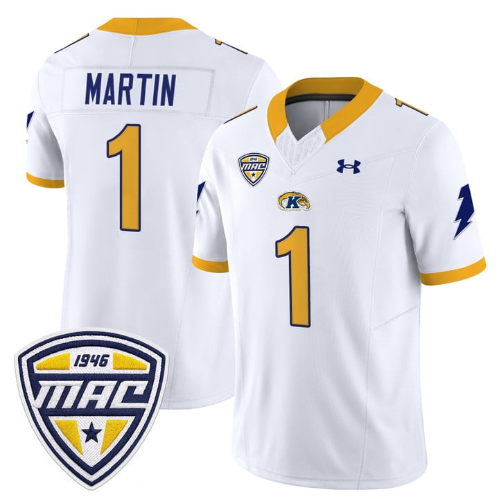 Dashawn Martin Jersey #1 Kent State Golden Flashes 2025 Stitched