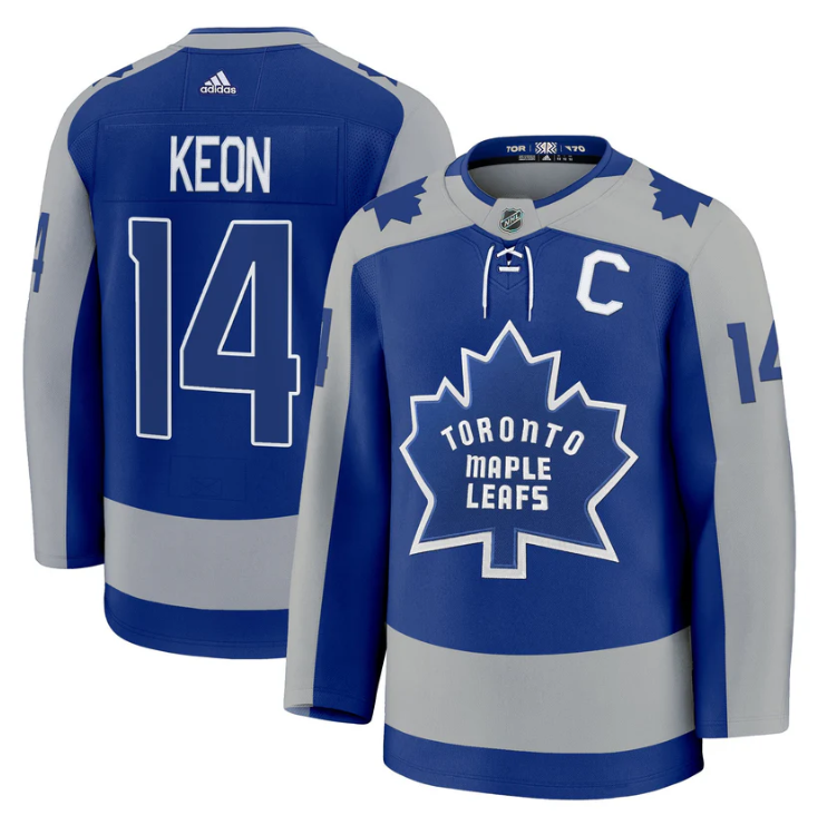 Dave Keon Jersey #14 Toronto Maple Leafs Timeless Stitched