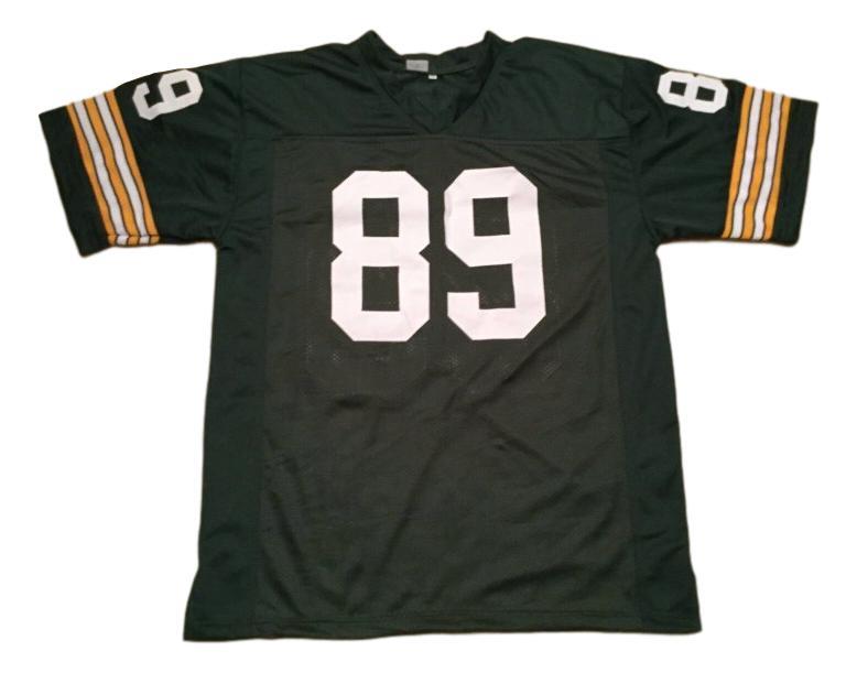 Dave Robinson Jersey #89 Custom Unsigned Football Stitched Green