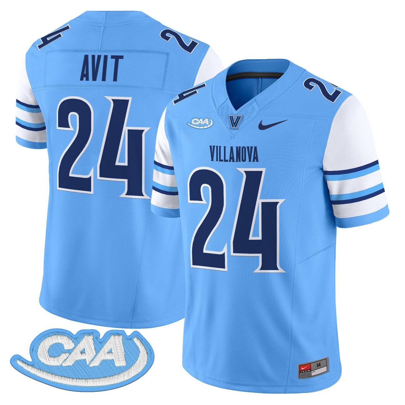 David Avit Jersey #24 Villanova Wildcats 2025 Vapor Limited Stitched