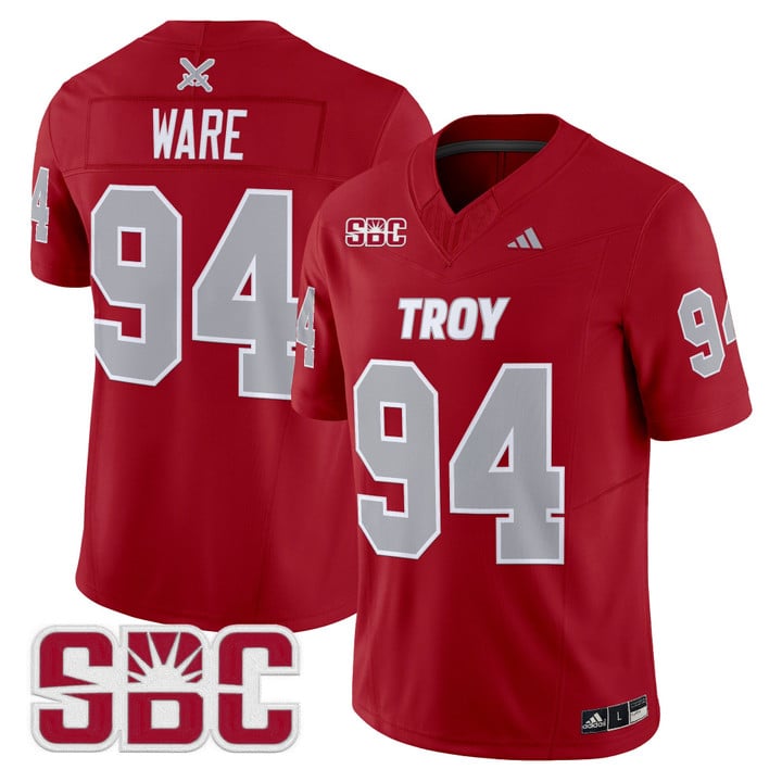 DeMarcus Ware Jersey #94 Troy Trojans 2025 Vapor Limited Stitched