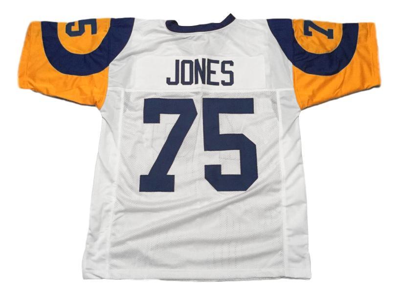 Deacon Jones Jersey #75 Custom Unsigned Football Stitched White