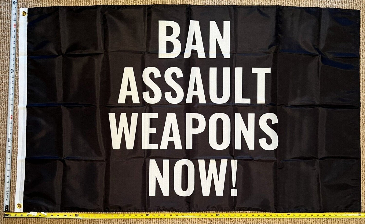 Democrat Flag Ban Assault Weapons B Save Kids America USA Sign 3x5ft