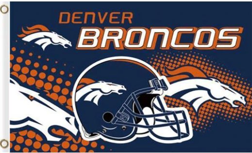 Denver Broncos Club Flag 3X5 Ft Polyester Banner USA 90x150cm