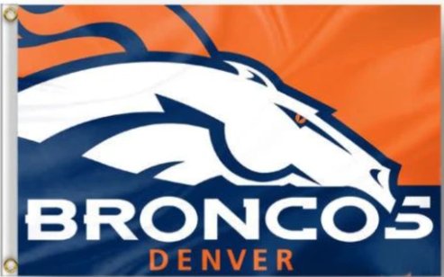 Denver Broncos Sport Flag 3X5  Polyester Banner USA 90x150cm