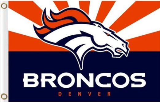 Denver Broncos US Flag 3X5 Ft Polyester Banner USA 90x150cm
