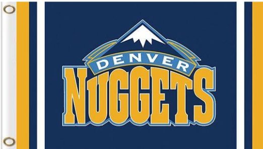 Denver Nuggets Club Flag 3X5Ft Polyester Banner USA Digital Print