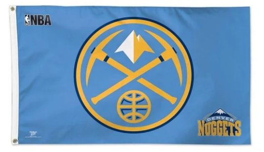 Denver Nuggets Team US Sport Baketball Club Flag 3X5Ft Polyester Banner USA Digital Print